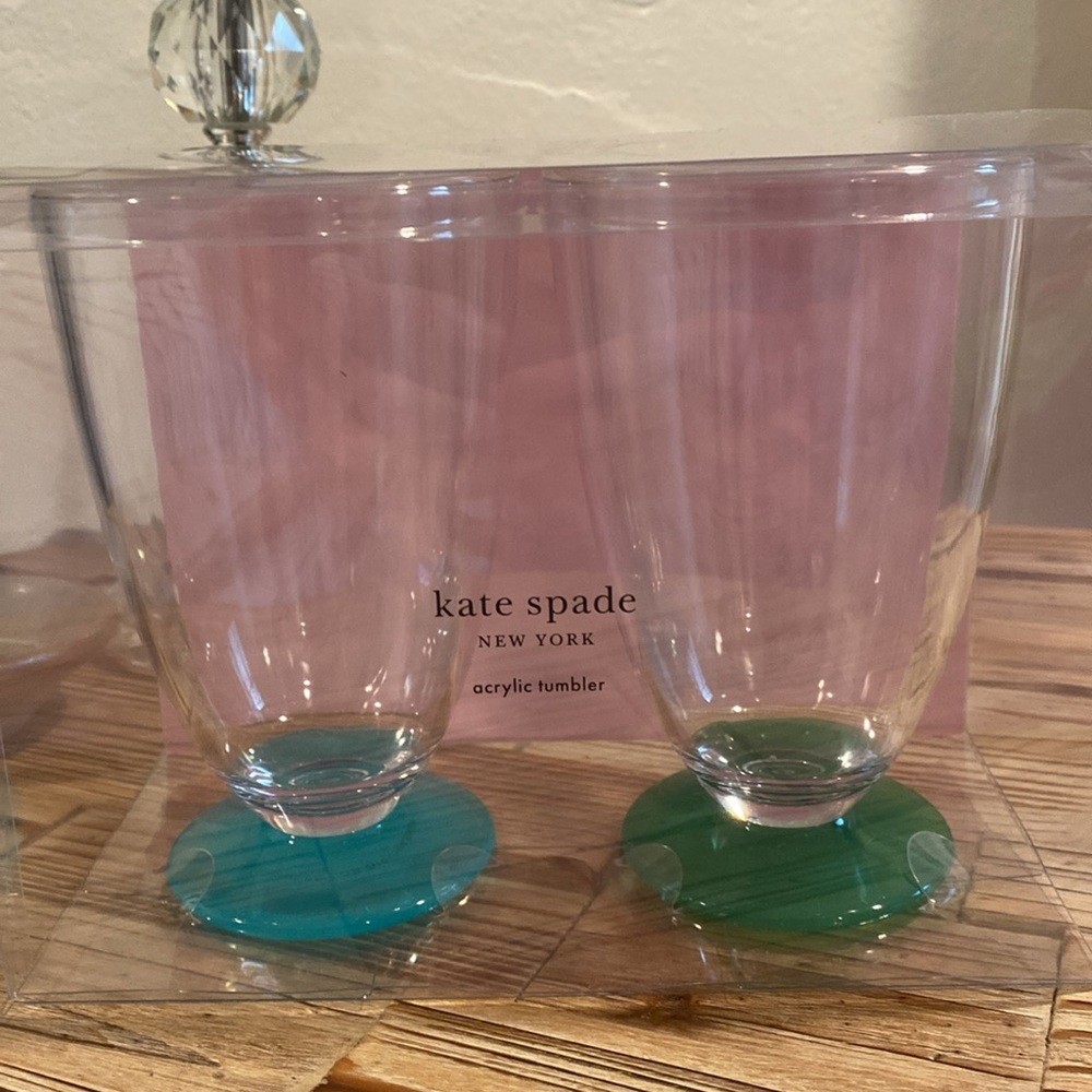 NWT Kate Spade Salut! Acrylic Glasses - Picture 5 of 8